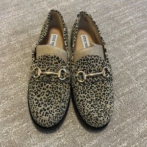 Steve Madden cheetah print loafer